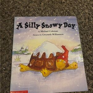 Scholastic 'A Silly Snowy Day' Book with Colorful Cover